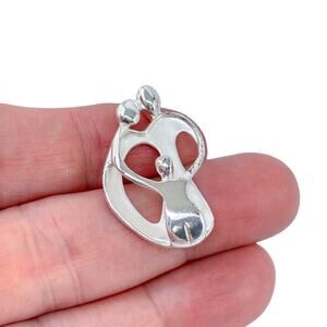 Carolyn Pollack Relios Sterling Silver 925 Loving Family Pendant